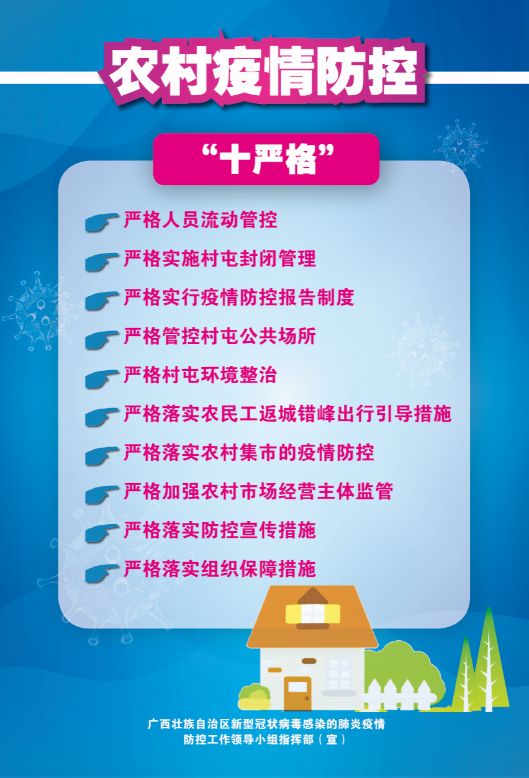 坚决贯彻“十严格”，众志成城抗疫情