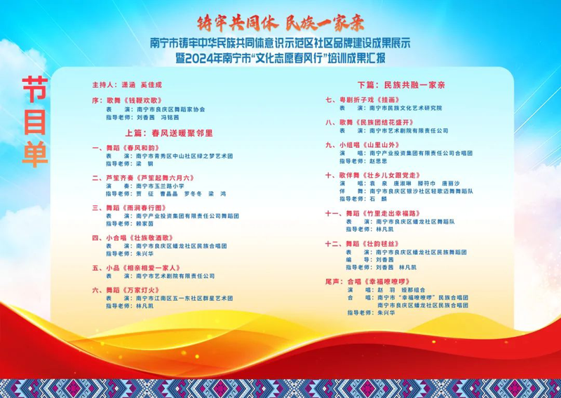春满绿城•金蛇呈祥 |群文精彩荟萃（7）——以志愿服务为媒 架起民族团结连心桥
